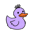 lavender duck